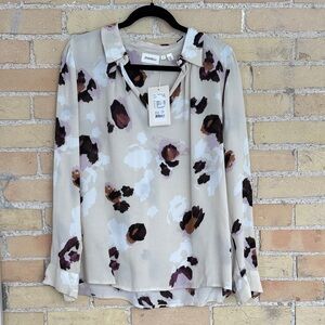 NWT Dranella Patterned Blouse